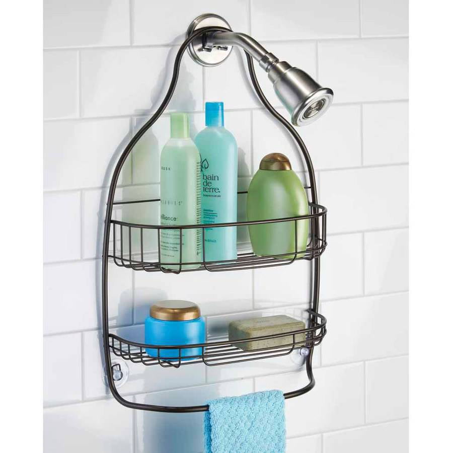 InterDesign Nogu Bathroom Shower Caddy for Shampoo, Conditioner, Soap