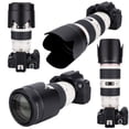 thumbnail image 2 of Parasol de objetivo JJC LH-87 reversible para Canon EF 70-200 mm f/2.8L, 2 of 9