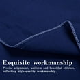 thumbnail image 2 of Microfiber Twin Bed Sheet Set, 3 Pieces Wrinkle, Fade, Stain Resistant Solid Color Sheet and Pillowcase Set (1 Flat Sheet, 1 Fitted Sheet, 1 Pillowcase) with Deep Pocket, Navy Blue, 2 of 6