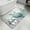 Green, variant on Teal Sea Turtle Bathroom Rugs Non Slip Washable Bath Mat Absorbent Low Pile Front Door Mat Summer Coastal Coral Ocean Indoor Doormat for Kitchen Entryway Shower Decor Accessories 15.7"x23.6"