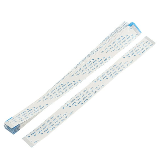 Unique Bargains 20Pcs 0.5mm Pitch 30 Pin AWM 20624 80C 60V -1 Flexible Flat Cable 200mm