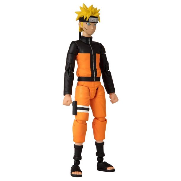 Bandai Naruto Anime Heroes Naruto Uzumaki Action Figure