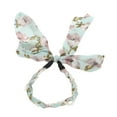 thumbnail image 5 of Unique Bargains 1 Pc Headband Faux Pearl Ribbons Hair Accessories for Women Light Blue, 5 of 5