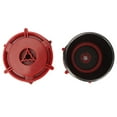 thumbnail image 3 of Adaptadores de concentrador NAB (1 par) de abridor de cinta de carrete a carrete de aluminio pulido profesional para Studer ReVox, Akai y Teac Grey, 3 of 14