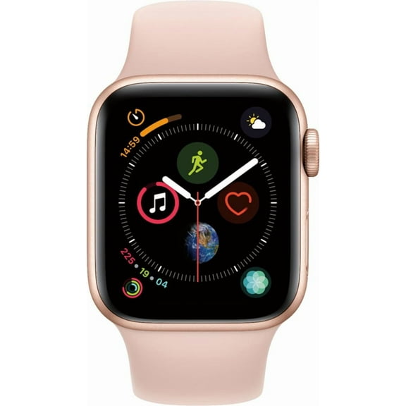 Apple Watch Series 4 (GPS) 40mm Gold Aluminum Case with Pink Sand Sport Band