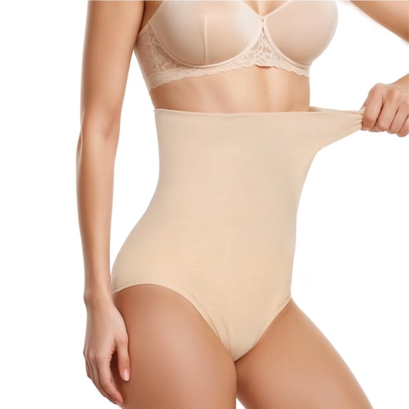 Shapewear for Women Tummy Control Body Shaper Tummy Control Panty Underwear Comfort Slimming Briefs High-Waisted Spanks