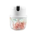 thumbnail image 2 of Mini picadora de ajo eléctrica, picadora de ajo, picadora de cebolla trituradora de ajo de 250ML, licuadora para vegetales, procesador de alimentos inalámbrico, 2 of 5