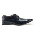 thumbnail image 4 of Men's Derby Pointy Toe Oxford Lace Up Dress Shoes, 98101, Black, 9, 4 of 6