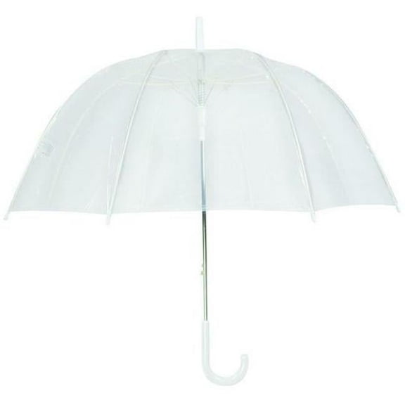 GustBuster 4481CL Auto Open Bubble Umbrella, Clear - 48 in.