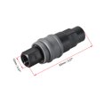 thumbnail image 2 of Unique Bargains Air Quick Coupler 20SF 20PF,  G1/4 POM Homebrew Fitting Connector Plug Quick Disconnect 83mm for 12-13mm OD Tube 2 Set, 2 of 4