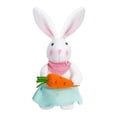 thumbnail image 2 of Conejito de Pascua de peluche, muñeco de conejo para festivales de Pascua para niños rábano, 2 of 9