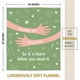 thumbnail image 5 of Afterprints Get Well Gifts for Women Men, Hug/Healing Blanket, Thinking of You/Cancer Care/Sympathy/After Surgery Gifts for Friends, Sister, Coworkers, Soft Throw Blankets 50'' x 60'', 5 of 7