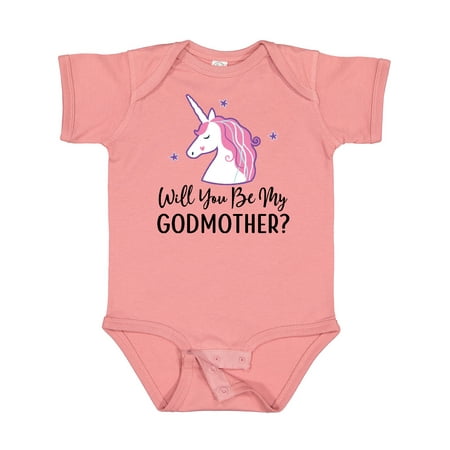 

Inktastic Godmother Proposal for Godparent Gift Baby Boy or Baby Girl Bodysuit
