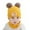 Yellow, variant on AWZXDE Baby Hats Soft Warm Knit Hat Kids Winter Hat With Comfortable Earflap Scarf Hood Hat For Boys Girls Black