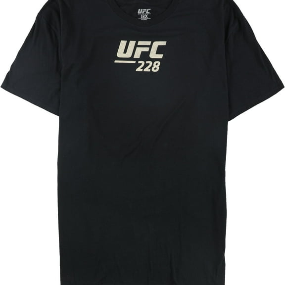 UFC Mens 228 Sept 8 Graphic T-Shirt, Black, XXX-Large