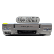 Sanyo VWM-800 4-Head Stereo VCR w/ Original Remote, Manual, A/V Cables, & HDMI Adapter (Good)