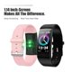 thumbnail image 4 of Gwong Electrónica Q18 1.14 pulgadas Color Pantalla cardíaca BP Monitor Sport Pedómetro Pulsera inteligente, 4 of 7
