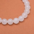 thumbnail image 2 of 1 Strand Round Natural White Jade Bead Strands White 10~11mm Hole: 1mm 36~38pcs/strand 15.2 inch, 2 of 4