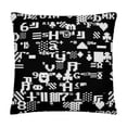 thumbnail image 1 of ASCII XERO Coussin Décoratif, 1 of 4