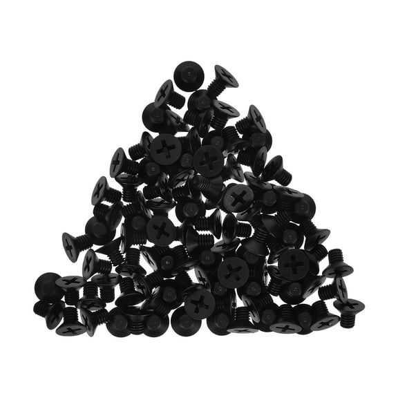 100 Pcs Plastic Screws Butterfly Nut Gutter Screws Nut and Bolt Nylon Screw Hardware Kit