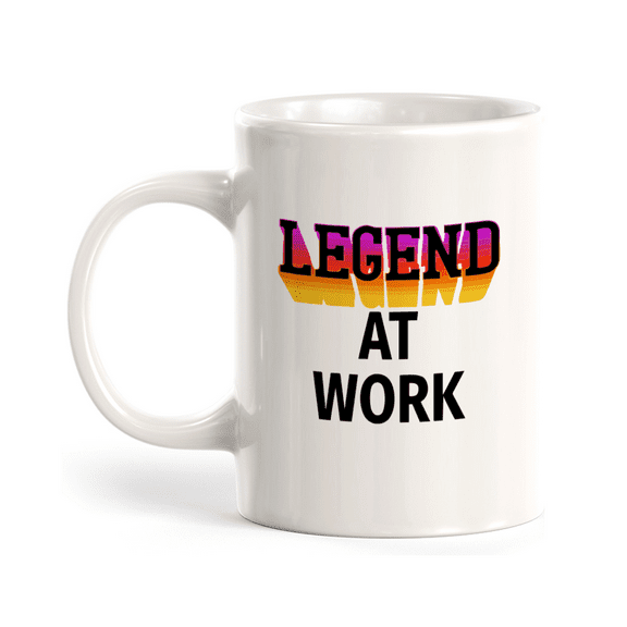 Legend At Work 11oz Plastic Coffee Mug