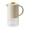 thumbnail image 1 of Borosilicate Glass Pitcher with Lid, High Temperature Resistant Glass Pitcher for Cold Water, Boiling Water, 1 of 7