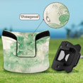 thumbnail image 6 of Haosy Green Auspicious Clouds Golf Mallet Putter Cover Strong Magnetic Leather Golf Club Headcover Closure, 6 of 7
