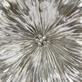 thumbnail image 5 of DecMode Silver Polystone 3D Floral Wall Decor (3 Count), 5 of 12