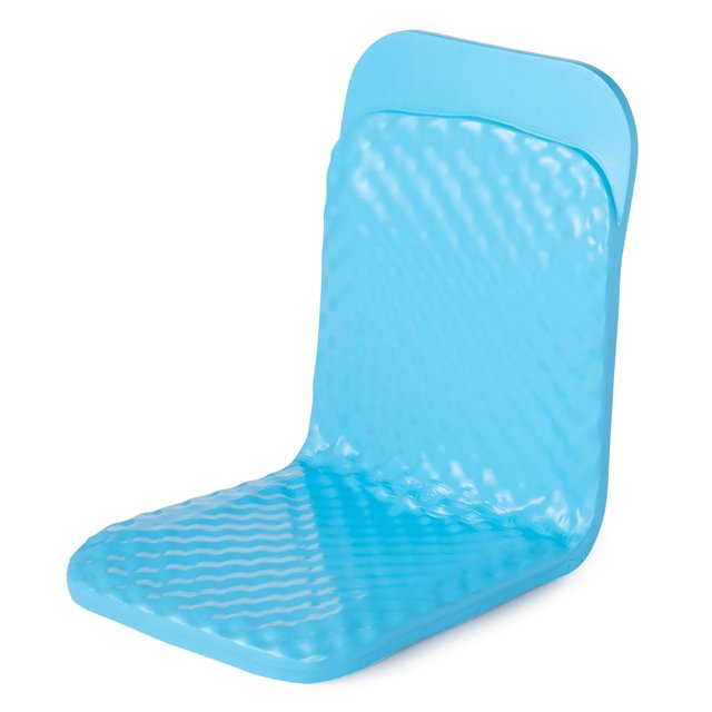 TRC Recreation Super Soft 19" Tall Folding Lake Poolside Chair, Marina Blue
