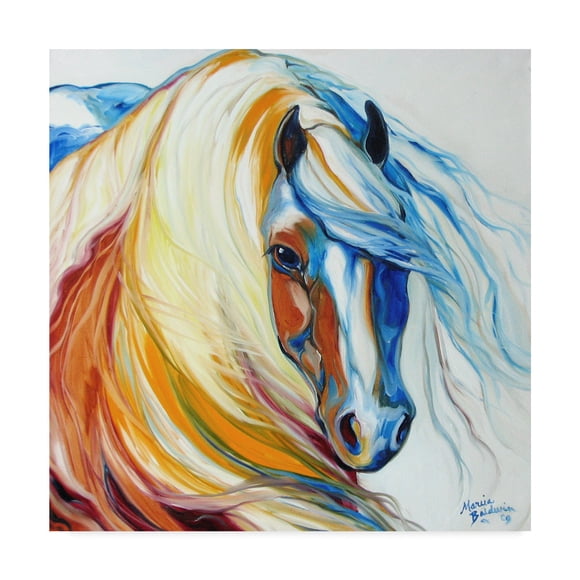 Trademark Fine Art Marcelia Baldwin Décoration Murale Fine, Multicolore
