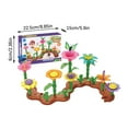thumbnail image 3 of Toys for KidsFwttom Building Blocks, Garden Toddler Toys Building Sets, Flower Assembled Blocks Educational Toys for Home Kindergarten Birthday Gift, 3 of 9