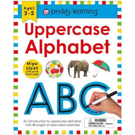Burton Lexa Est Binding - Wipe Clean Workbook: Uppercase Alphabet (Enclosed Spiral Binding)