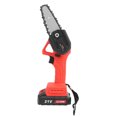thumbnail image 3 of Mini motosierra portátil inalámbrica de batería de litio eléctrica de 600 W para uso doméstico, enchufe estadounidense de 4 pulgadas, CA 100-240 V, una batería, un cargador, 3 of 9