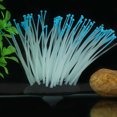 thumbnail image 2 of Adorno de planta de coral artificial vívido para acuario, pecera subacuática, luz nocturna, azul, 2 of 5