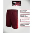 thumbnail image 3 of Mad Game Men's Active Shorts - 3 Pack Athletic Quick Dry Gym Basketball Shorts with Side Pockets and Drawstring (Sizes: S-XL), 3 of 7