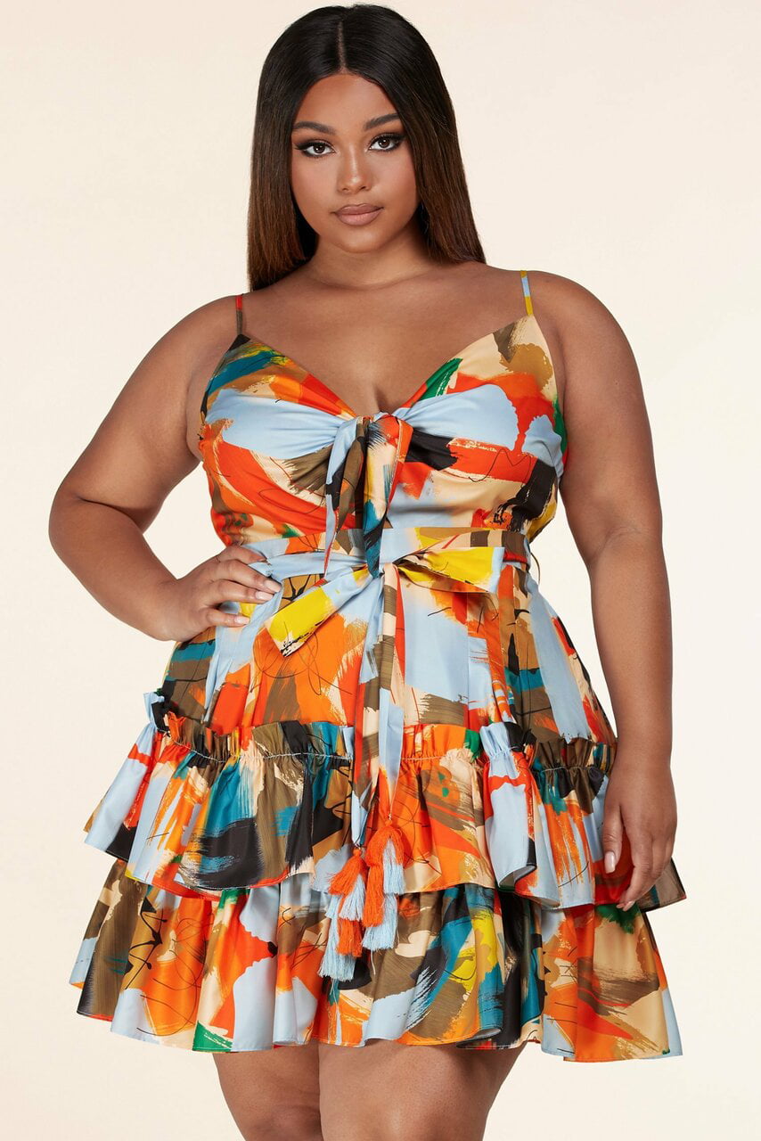 Dress - Curvy Size - Walmart.com