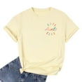 thumbnail image 6 of VILOVE Women Aunt Shirt Oversize Cool Aunts Club T-Shirt Auntie Letter Print Shirt Cute Tee Tops, 6 of 9