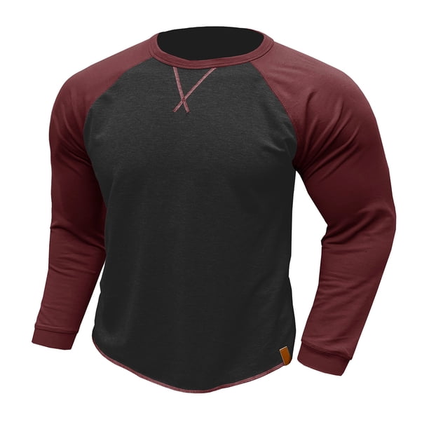 Blusas y camisas de manga larga con cuello redondo para hombre Color Match Return To The Ancients Sudadera con capucha de cuello redondo para hombre Blusa de poliéster