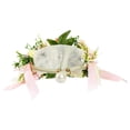 thumbnail image 7 of tasrioml Floral Curtain Tiebacks with Realistic Silk Flowers Adjustable Fabric Straps Decorative Curtain Accessories for Wedding Home, 7 of 7
