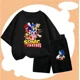 thumbnail image 4 of Conjunto de verano de 2 a 12 años para niños, ropa de pareja de Sonic, camiseta, traje para niños 2024, ropa para niñas, top para madres y niños, 4 of 5