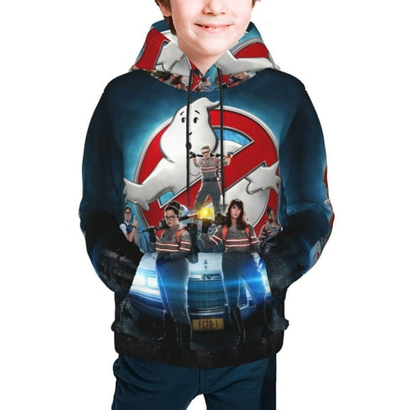 Youth Cartoon Hoodie Fashion Long Sleeve Kids Pullover Coat Casual Hoody Hooded Sweatshirts for Boys Girls