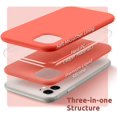 thumbnail image 4 of UTAH-Silicone Case for iPhone 11 Case, Liquid Silicone Protective Phone Case Cover (Full Body, Soft Case with Microfiber Lining) Compatible with iPhone 11 6.1" (Pink Citrus), 4 of 4
