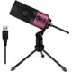 thumbnail image 1 of FIFINE Micrófono USB para Zoom Video Meeting Clase en línea en computadora PC, Micrófono de escritorio de condensador de metal con control de ganancia para Windows y Mac, Plata - K669S, 1 of 4