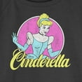 thumbnail image 2 of Junior's Cinderella Distressed Logo  Sweatshirt Charcoal Heather X Large, 2 of 3