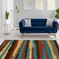 thumbnail image 2 of Claremont Larva 2 Terra/Turquoise Rug, Multiple Sizes, 2 of 6