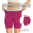 thumbnail image 5 of "wirarpa Women's Cotton Boxer Briefs, Anti-Chafing Boyshorts Panties, 5.5"" Inseam, 4 Pack (2XL, Multicolor)", 5 of 7