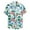 Green, variant on Aloohaidyvio George Hawaiian Shirts for Men,Men's Hawaiian Floral Shirts Cotton Linen Button Down Tropical Holiday Beach Shirts