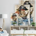 thumbnail image 5 of Design Art - Pirate animal in hat The Sea is Calling Me, 5 of 5