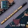thumbnail image 1 of 6 Hole Flute C/D Key Irish Whistle Ireland Tin Penny Flute Woodwind Musical, 1 of 7