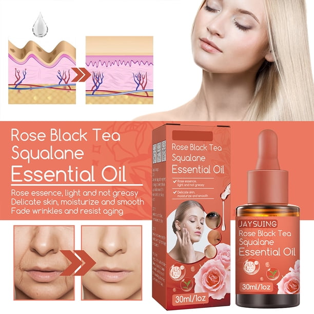 Aceite Esencial de Escualano FLhrweasw 30 ml Aceite Facial